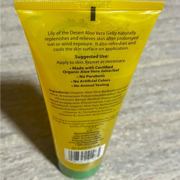 NWOT Lily of the desert 99% aloe Vera gelly moisturizer - Picture 3 of 8